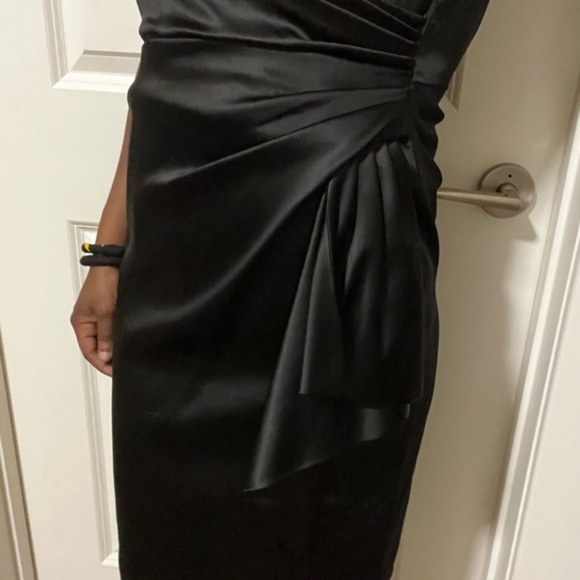 White House black market black evening dress size 4 - Picture 6 of 6